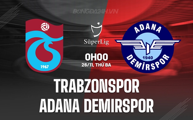 Trabzonspor vs Adana Demirspor
