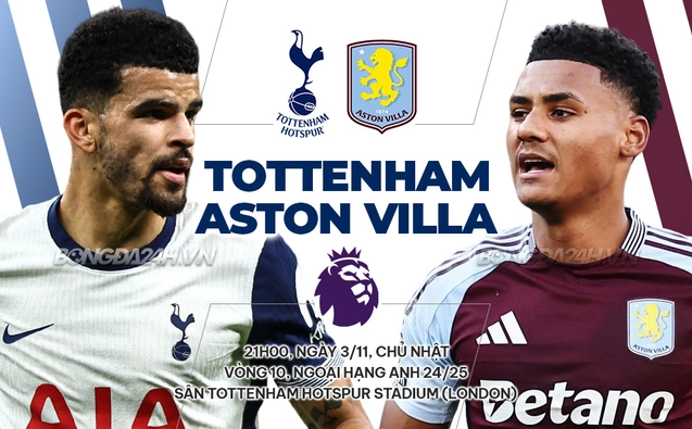 Nhận định Tottenham vs Aston Villa
