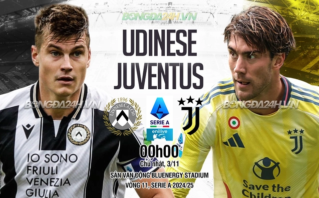 Nhận định Udinese vs Juventus
