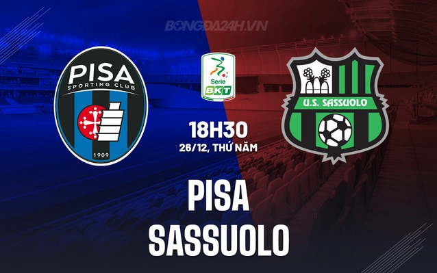 Pisa vs Sassuolo
