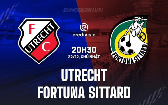 Utrecht vs Fortuna Sittard
