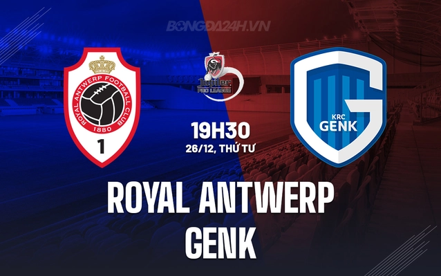 Royal Antwerp vs Genk
