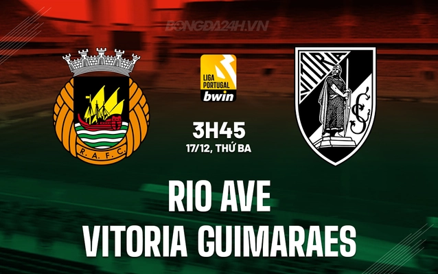 Rio Ave vs Vitoria Guimaraes
