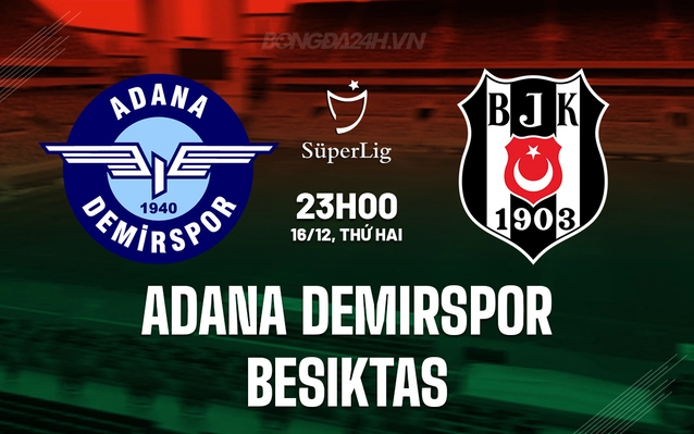 Adana Demirspor vs Besiktas
