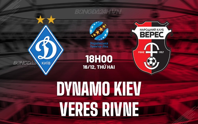 Dynamo Kiev vs Veres Rivne
