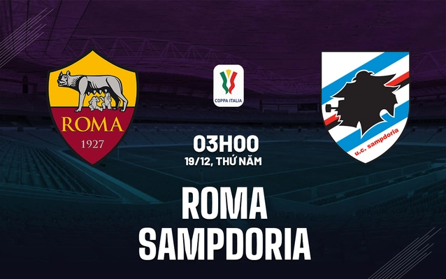 Roma vs Sampdoria
