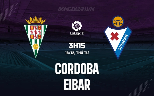 Cordoba vs Eibar
