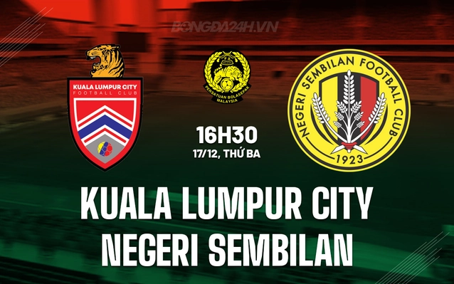 Kuala Lumpur City vs Negeri Sembilan
