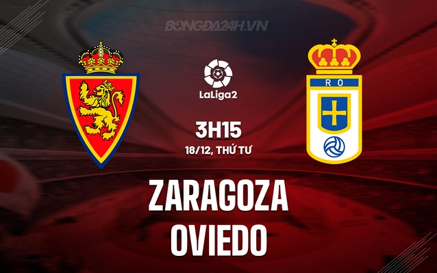 Zaragoza vs Oviedo