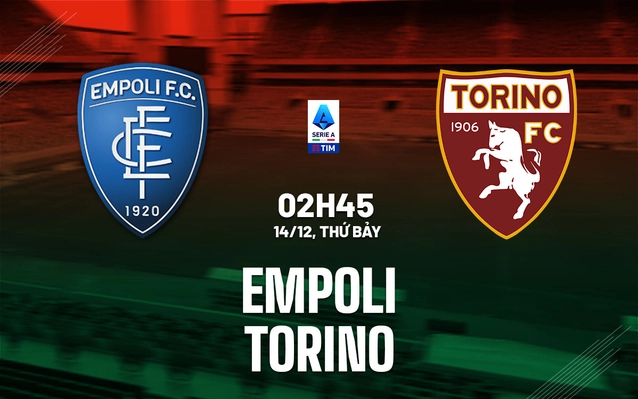 Nhận định Empoli vs Torino
