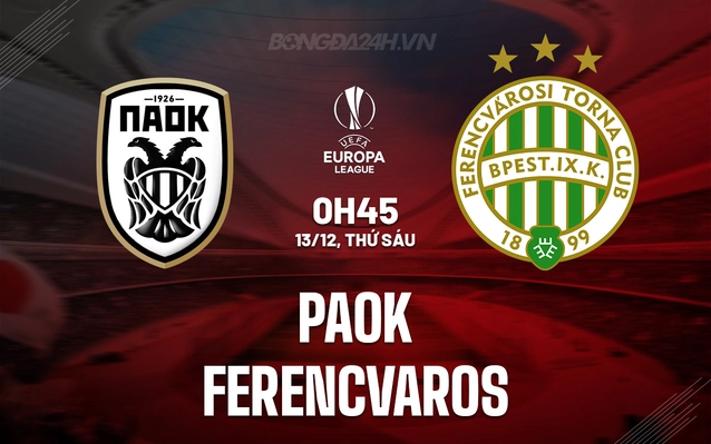 PAOK vs Ferencvaros
