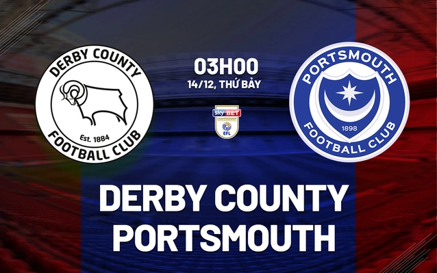 Derby County vs Portsmouth
