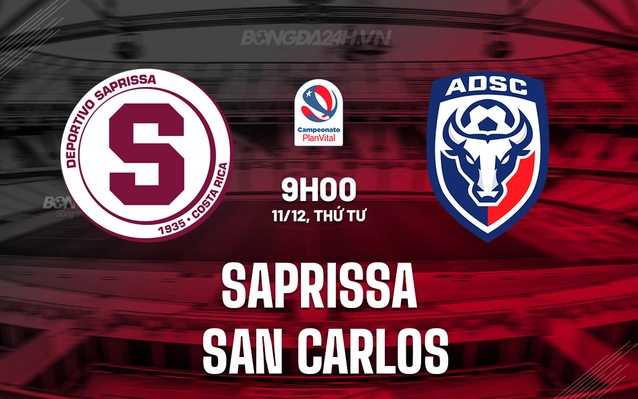 Saprissa vs San Carlos
