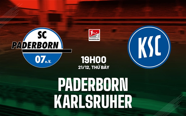 Paderborn vs Karlsruher
