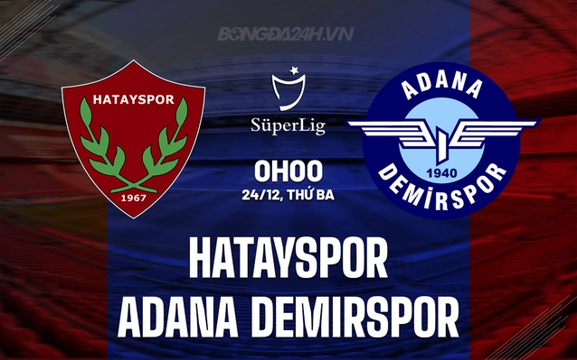 Hatayspor vs Adana Demirspor
