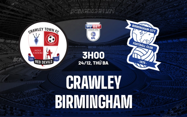 Crawley vs Birmingham
