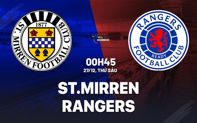 St.Mirren vs Rangers
