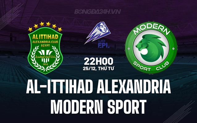 Al-Ittihad Alexandria vs Modern Sport
