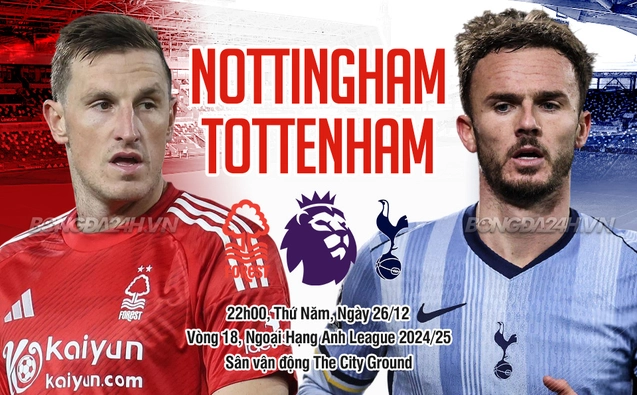 Nhận định Nottingham Forest vs Tottenham
