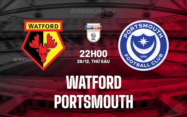 Watford vs Portsmouth
