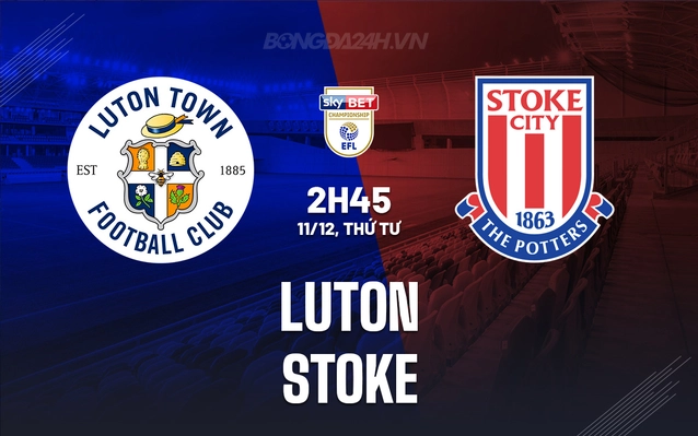 Luton vs Stoke
