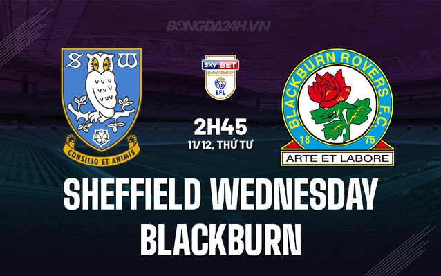 Sheffield Wednesday vs Blackburn
