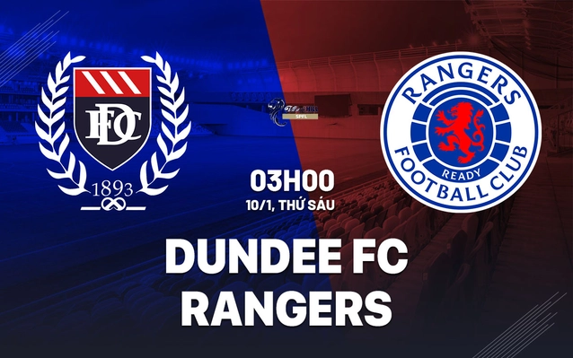 Dundee FC vs Rangers
