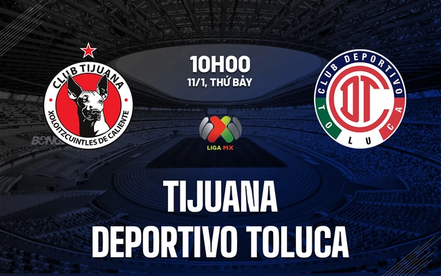 Tijuana vs Deportivo Toluca
