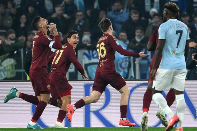 Lazio mới để thua Roma trong trận derby thủ đô
