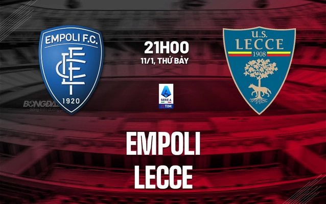 Empoli vs Lecce
