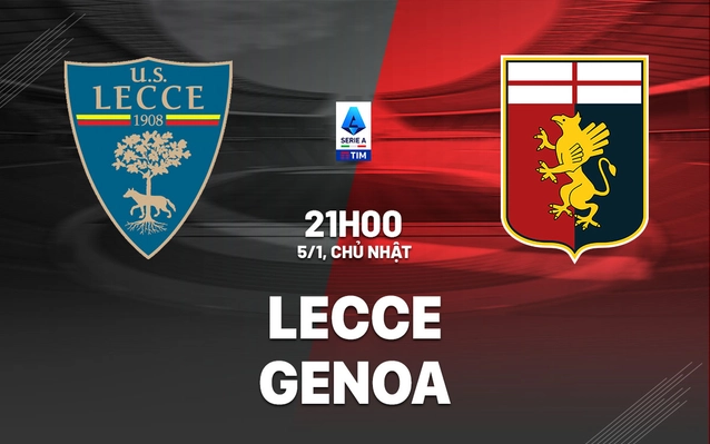 Lecce vs Genoa
