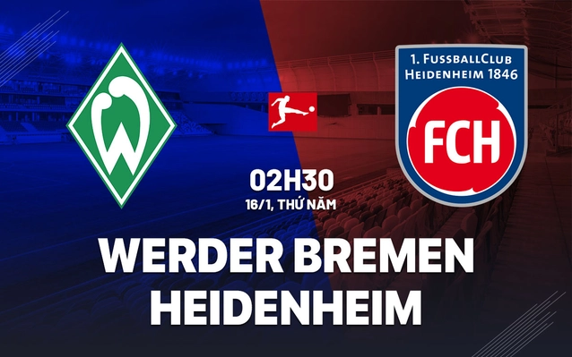 Werder Bremen vs Heidenheim
