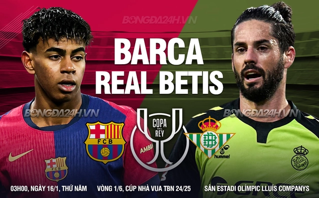 Nhận định Barcelona vs Betis
