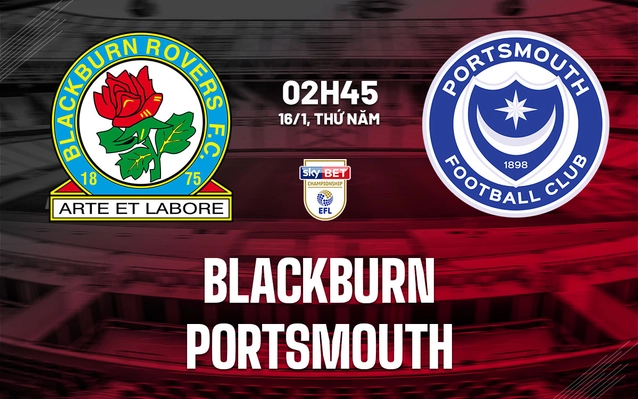 Blackburn vs Portsmouth
