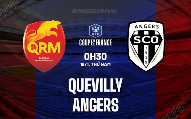 Quevilly vs Angers
