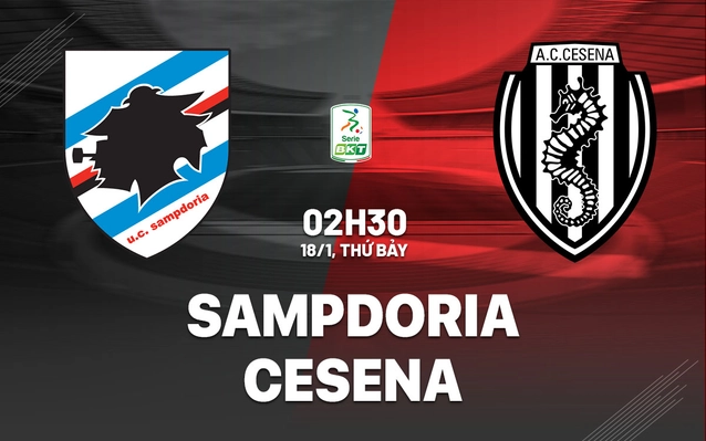 Sampdoria vs Cesena
